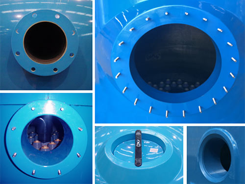 Присоединения в фильтрах для бассейна Calplas