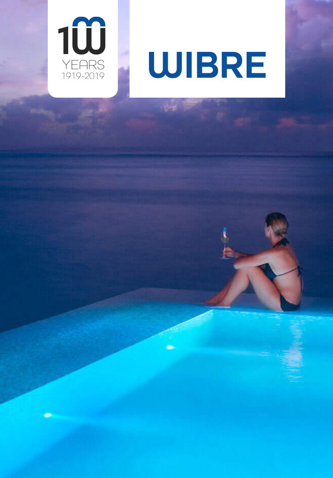 Подводное освещение для бассейнов и фонтанов WIBRE