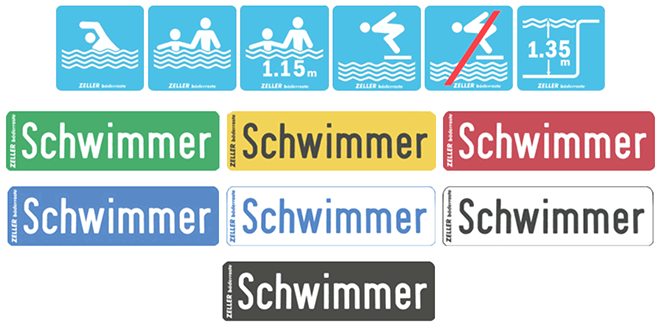 переливная решетка Zeller информационные таблички